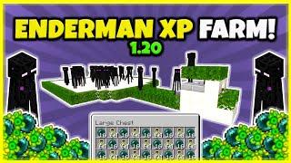 BEST ENDERMAN XP FARM EVER EASY In Minecraft Bedrock And Java 1.20