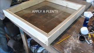 How To Make A Skylight Part 2