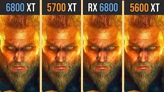 AMD RX 6800 XT vs RX 5700 XT vs RX 6800 vs RX 5600 XT  Test in 7 Games