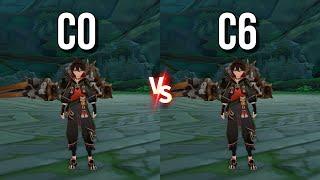 Gaming C0 vs C6 Damage Comparisons & Showcases How Big Is The Difference & Is It Worthy???