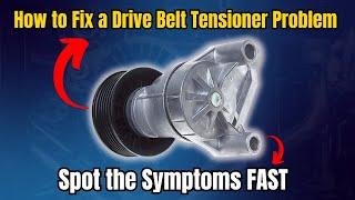 How to Fix a Drive Belt Tensioner Problem  Spot the Symptoms FAST 