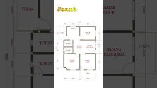 Denah rumah 7x9