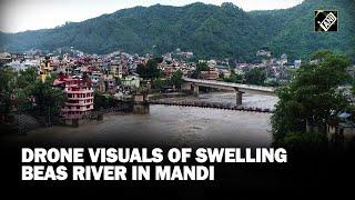 Himachal Pradesh’s Mandi faces flood-like situation as river Beas swells due to incessant rainfall