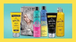 Go bold with göt2b hair color and styling