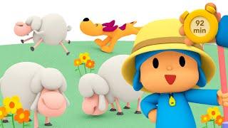  POCOYO & NINA  How Farms Work - Farm Animals 92 min ANIMATED CARTOON for Children FULL episodes