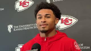 Chiefs CB Trent McDuffie OTA Press Conference May 22 2024