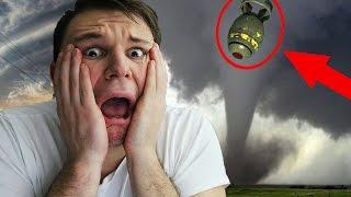 NUKE INSIDE A TORNADO?  Gmod Sandbox Fun