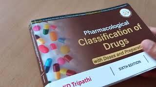 Pharmacology KD Tripathi KDT Pharmcological Classification of Drugs Doses Book review
