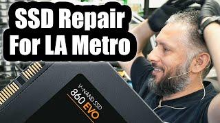 LA County Metro Samsung Evo 860 SSD Drive Repair - A word to our sponsors
