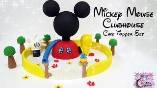 Mickey Mouse Clubhouse Cake Topper Set - FUN HOW TO