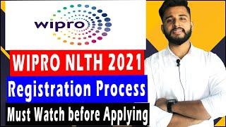 Wipro NLTH Registration 2021  Wipro Elite National Talent Hunt 2021  Wipro NLTH