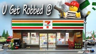 You get robbed at Lego 7-Eleven