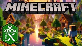 Minecraft Xbox Series X Gameplay 4k 60fps Update Preview