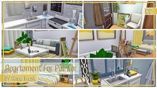 The Sims 4 Строительство  Квартира для художника