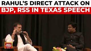 Rahul Gandhi Links Spirituality And Politics In University Of Texas Speech  India Today