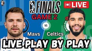 Live Coverage Mavericks Vs Celtics #nba Finals Game 2 - Play-by-play Action