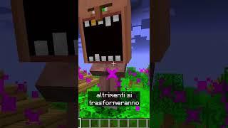 NON ATTACCATE I VILLAGER IN MINECRAFT 