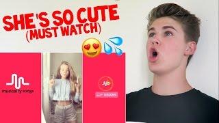 NEW ANNA ZAK BEST MUSICAL.LY  COMPILATION 2017 MUST WATCH REACTION