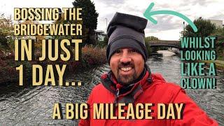 76 narrowboat life UK - Bossing The Bridgewater Canal In Just One Day