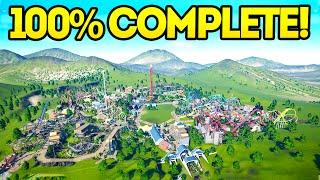 Planet Coaster Creations  THE 100% COMPLETED PARK