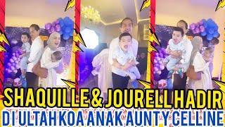 SHAQUILLE & JOURELL HADIR DI ACARA ULTAH KOA ANAK AUNTY CELLINE