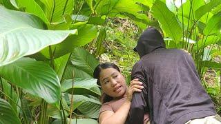 Picking mangoes to sell at the market and cooking instant noodles the life of a single mother