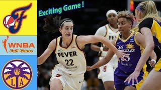 Indiana Fever vs Los Angeles Sparks FULL GAME  Womens basketball  WNBA Season  Caitlin Clark