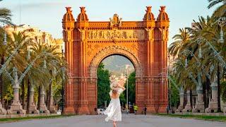 4K HDR BARCELONA 2023 Beauty of Barcelona on Foot Spain Walking Tour  Dont Miss Out