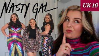 NASTY GAL PARTYWEAR *NEW IN*  SIZE 16 TRY ON VLOGMAS DAY 7
