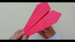Çok Uzağa Giden Origami Uçak Yapımı - Kağıttan Uçak Yapımı