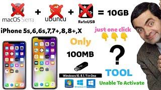 Unlock iPhone 6 Bypass iCloud Apple ID  Unlock iPhone 5s 6 6s 7 7+ 8 8+ X With windows Bootable USB