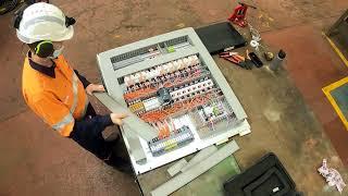 Motor control panel wiring Time Lapse