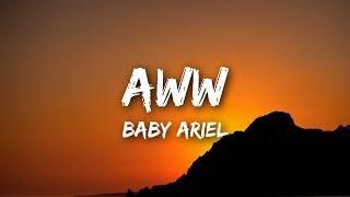 Baby Ariel - Aww Lyrics  Lyrics Video