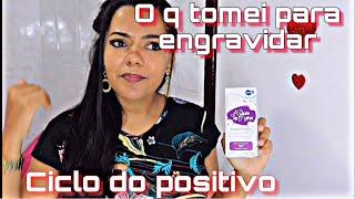 O que tomei ou fiz no ciclo do meu positivo