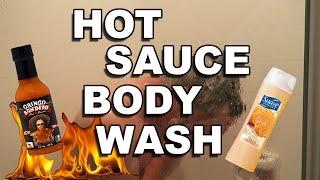 GHOST PEPPER BODY WASH PRANK - Top Wife Vs Husband Pranks