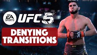 How To Deny Transitions in UFC 5 EASY GUIDE  EA SPORTS UFC 5