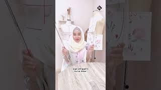 Peralatan untuk Membuat Pola Baju Teknik Draping #alkhansas #draping #fashiondesigner