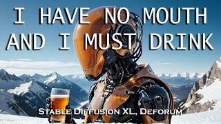 I Have No Mouth And I Must Drink  Stable Diffusion XL + Deforum