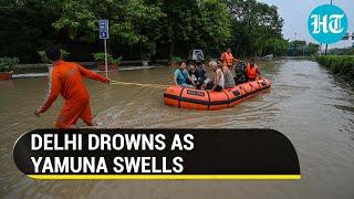 Delhi Floods Reach Red Fort Homes Hospitals Roads Submerged Inter-State Bus Service Stopped