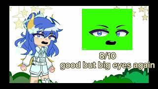 rating gacha green screen