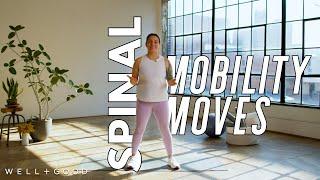 5 Minute Spine Mobility Workout  Movement of the Month Club  Well+Good