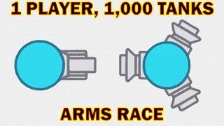 Arras.io - 1 Player 1000+ Tanks Arms Race