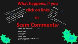 What Happens If You Click On A ScamSpam Comment Link?