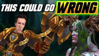 It Would Be TOO Crazy To Try Solo Paladin Against Night Elf - WC3 - Grubby