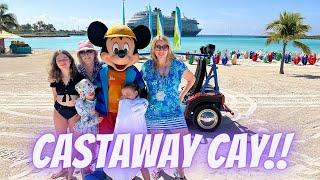 BEST DAY at Disneys CASTAWAY CAY - Everything you NEED to Know