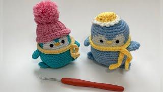 Crochet - Amigurumi Penguin  - Beginners Friendly Pattern