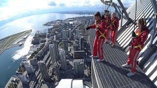 CN Tower EdgeWalk- 1168ft FULL EXPERIENCE Toronto Canada
