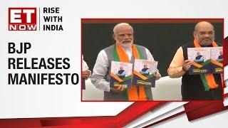 2019 Lok Sabha Elections BJP releases manifesto Focuses on J&K issues and national security