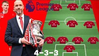 OFFICIAL DEAL DONE ️  TILL 2026 SEE NEW Man United Predicted Line Up Next Season Under Ten Hag