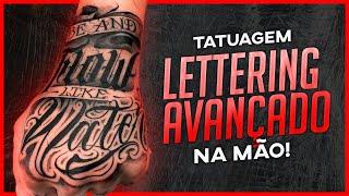 PASSO A PASSO - Lettering Tattoo